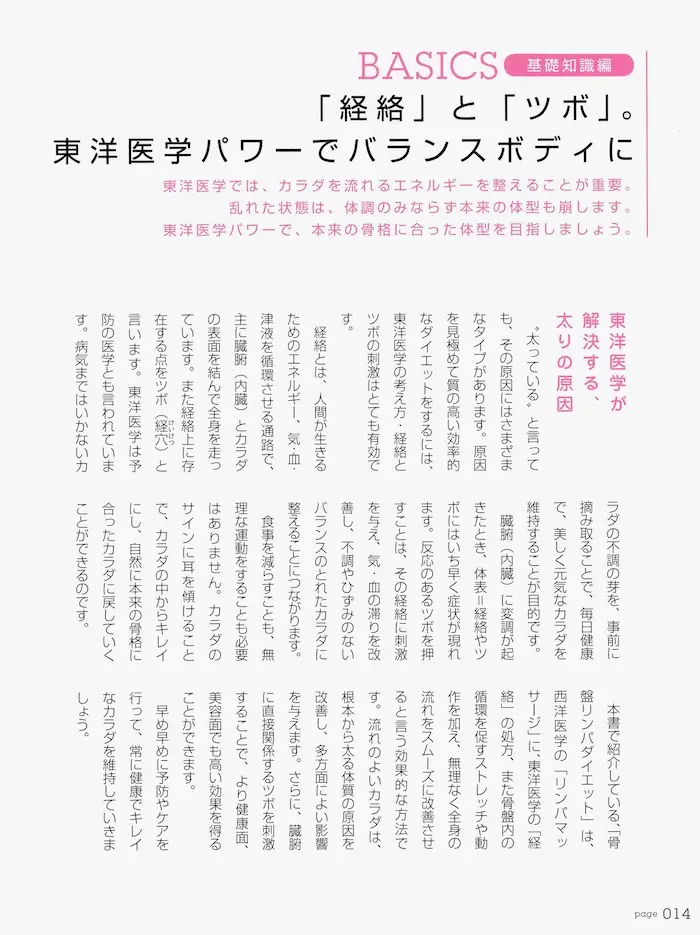 経絡とツボ、東洋医学の基礎知識