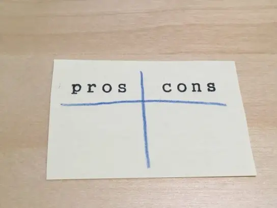 リンパマッサージのpros&cons